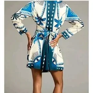 FARM Rio | Dresses | Farm Rio Longsleeve Blazer Dresssz Xs | Poshmark